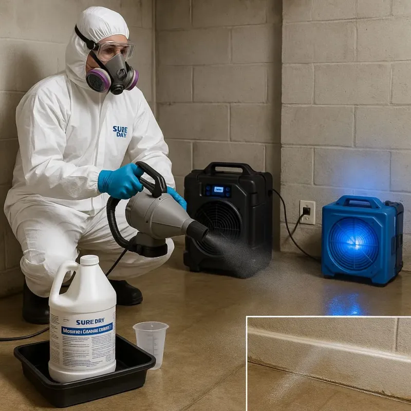 Sanitization and Odor Removal process in Waukesha County, WI